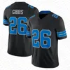 2024 Amon-Ra St Brown 26 Jahmyr Gibbs Football Jersey Sam LaPorta Barry Sanders Jameson Williams Brian Branch Malcolm Rodriguez Jared Goff Penei Sewell Montgomery