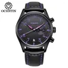 Montre-bracelets Ochstin Model 2024 Fashion Trend Innovation Creative Nylon Series Watch multifonction Quartz Movement Men's