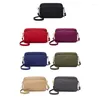 Sacs à bandouliers coréens Mère Couleur solide Multi-couches Sac à bandoulière Travel Messenger Messer Tissu de nylon étanche pour les femmes