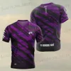 T-shirt maschile uomini boutique boutique idrogeno badminton indossare padel da uomo addestramento indossare slve slve slve sports indossare assorbimento sudore t240419