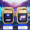 Newly Upgraded Arc Gyro Double-sided Lantern Electronic Pulse Lighter Type-c Fast Charging Windproof Decompression Cool Lighter