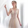 Eve of Milady 2024 Wedding Dresses Jewel Neck Tulle Sash Boho Bridal Gowns Open Backless Wedding Dresses Sexy Lace Beach Wedding Gowns