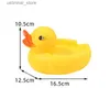 Sable Player Water Fun Baby Bath Swim Toys Duck Water Floating Children Water Toys Souper Sound Pool Squeaky Ducky Bathy Toy for Kids 4pcs Baby Toys L416