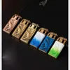 Creative 3D Emed Crocodile Double Fire Lighter Metal Windproof Jet Fire Open Flame Convertible Without Gas Lighter Gift