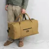 Väskor unisex mjuk duk handväska resväska stor kapacitet duffelväska för vagn förvaringsduk verktygslage tygväska xa583f