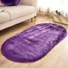 Tapis léger luxe en peluche salon