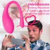 Draadloze app -controle dildo vibrator voor vrouwen vagina stimulator g spot ei clit massager Wearable Clitoral sexy speelgoed voor volwassenen