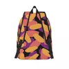 Rugzak borstel print abstracte schilderij sport backpacks student stijl middelbare school tassen kleurrijke duurzame rugzak