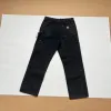 Pantaloni di design lavati e usurati pantaloni da lavoro multi -tasca