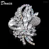 Brooches Donia Jewelry Large Diamonds Full Of Colors And Brooch Alloy High-grade Imitation Zircon Crystal Clothes