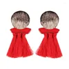 Dange oorbellen 2024 EST Fashion Statement Tassel Drop for Women Wedding Boemian 5 Colors Franing Earring