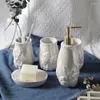 Набор аксессуаров для ванны скандинавской керамики подарки жидко