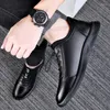 Casual Shoes Fashion Men Dress Shoe Cowhide Leather Men's Comfortable Low-top British Platform Man Formal