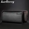 Plånböcker Baellerry Famous Brand Men Wallet Lång koppling Handy Bag Moneder Manlig läderväskor Herrkopplingsväskor Carteira Masculina