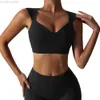 Desginer Alooo Yoga Aloe Top Shirt Clothe Short Woman Ytterkläder som kör tätt fitness snabb torr kort sportstopp med bröstkuddar