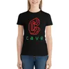 Frauenpolos Cave Logo T-Shirt Plus Size Tops süße übergroße Trainingshemden für Frauen