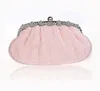 Evening Bags Design Champagne Wedding Bag Chinese Women Satin Banquet Clutch Handbag Stylish Bride Party Purse Makeup 5011