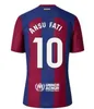 Nuovo 24 25 Fan Player Away Pedri Lewandowski Gavi 2023 2024 FC Balde Ferran Raphinha Dest Football Shirt Fallo Attrezzature da uomo Summer Sports