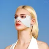 Halsdukar Fashion Punk Sunscreen Mask Anti-UV ögonskydd Kvinnor Män Hip Hop Summer Driving Cycling Running Sport Face Masks