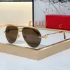 2024 Neue Sonnenbrille von höchster Qualität Mode -Brillen Designer für Sonnenbrille Damen Halten Sie echte UV400 polarisierte Linsen Herren Retro Brille Original mit Box