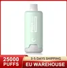 EU Stock Pilot Vaper Puff 20000 25000 28ml Vape Vape Vape jetable E Cigarettes Préfilés Chariot de charte Battre de bobine 650mAh Bar Razz 2% 3% 5% 10 FLAVOR