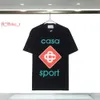 Casablanc Thirt Men Designer Thirts Spring Summer New Style Starry Castle Short Short Short Casa di alta qualità Street Hip-Hop Men T-Shirts Designer T-Shirts 549 5508 119