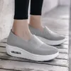 Sıradan Ayakkabı Kadın Konforu Daireler Kadın Dalgalanıyor Nefes Alabilir İçi Boş Çıkış Zapatos de Mujer