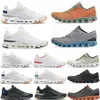 Mężczyźni kobiety do biegania buty chmur 5 potrójnie czarny biały mennica zielona gery niebieska różowa zewnętrzna męska trenerzy Designer Designer Sneakers Rozmiar 36-45