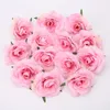 Fleurs décoratives Rose Simulation Fleur Single Head Silk Tissu petit mariage Holiday Outdoor artificiel