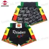 Heren shorts muay thai shorts printing boks shorts heren dames snel droge shorts kickboksen kickboksen gevechten sparren gemengde vechtsporten mma kleding t240419