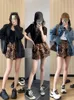 Shorts féminins 2024 printemps élégants minces femmes évincs de fête sexy dame causal outwear streetwear fashion coréen chic chic