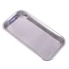 1pc en acier inoxydable Cosmetic Rangement Nail Art Équipement Plaque Docteur Docteur Chirurgical Dental Tray Faux Nails Pish Tools