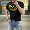 T-shirts masculins Designer Summer New Style Design Send of minority t-shirt féminin à manches courtes douces blancs slim ajustement chic haut mince u 5ece