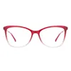 TR Renkli Kedi Göz Gözlükleri Çerçeve Reçeteli Lensler için Yay Menteşe 240410