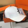 Luxus Cap Designer Frauen Hut 2021 Neue hochwertige europäische H -Brief gesticktes Paar Hut Männer und Frauen Baseballhut Entenzunge Hut