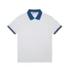 Designer Mens Polo Shirt Luxe T Tees Sport Korte Mouw Multi-kleuren Katoen Draai Nek Mode los