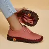 Casual Shoes High Quality Moccasins Beef Sole Women's Single 2024 Spring Bekväm Moder Sneakers Women Luxury