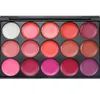 Wysokiej jakości 15 kolorów Lip Gloss Lipstick Paleta Makeup Nude Lipstick Palette Matte Lipgloss Lip Pigment Paleta do ust L1525197283