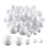 Perles 3cm 4cm 5cm de modélisation blanche Polystyrène en mousse de mousse de mousse de mousse Supplies décoratives balles de remplissage mini-gouttes livraison DHTGS