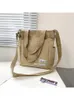 Сумки для талии Foufurieux 2024 Crossbody Bag Men Tide Brand Brand Canvas Casual One Whoud Student Bighate Postman