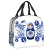 Tassen matryoshka pop Rusland geïsoleerde lunchbase tas voor vrouwen Russische volkskunst draagbare koeler thermische bento box kid school kinderen