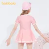 Kledingsets Balabala Toddler Girl Swimsuit Elegante prinses Verse zoete zwempet uit één stuk