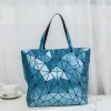 Bags new luxury handbags women bags designer Beach Large tote Hologram Shoulder Bag sac a main Geometric bag bolsa feminina Silver