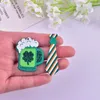 Charms 10st/Pack Fashion Irish Day St. Parker's Acrylic Pendant for Earring Halsbandsmycken Making Craft DIY