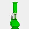 10.5" Tall Heady Oil Rigs Thick Glass Bongs Arm Tree Perc Honeycomb Bong Dab Rig Wax Recycler Water Pipe Ashcatcher Hookah with14mm Male Glass Oil Burner Pipe