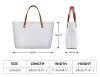 Sacs Noisydesignens Image de logo personnalisée Femme sac à main grande capacité 3set Luxury Lady Sac à bandoulière et Long PU Leather Wallet Dropship