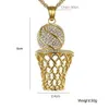 Cup Temu Jersey World Number Gold plated Pendant Necklace