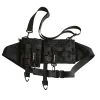 Bags UMI MAO Multi Pocket Tactical Function Waistpack Techwear Casual Phone Bag Outdoor Running Hip Hop Chest Belt Bag