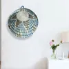 Figurine decorative decorazioni per cesto muro intrecciato boho seapgrass ciotola di frutta rattan sospesa per la casa camera da letto cucina soggiorno