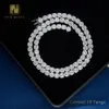 New Design Pass Diamond Tester Iced Out Moissanite 12k14k Plate S925 Silver Hip Hop Jewelry Set Ice Tennis Necklace Bracelet